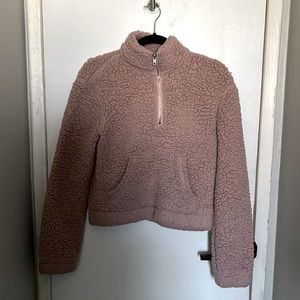 pink garage sweater